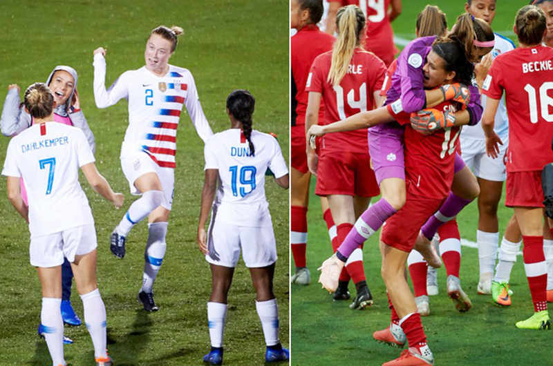 EU y Canadá clasificaron a Mundial Femenil de fútbol 