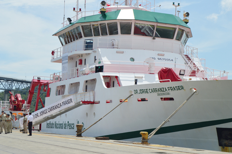 Culmina barco mexicano evaluación de recursos pesqueros de Centroamérica