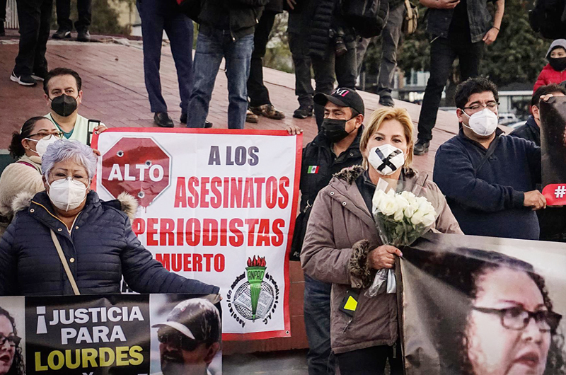 Organizaciones No Gubernamentales: México está en deuda con los periodistas asesinados