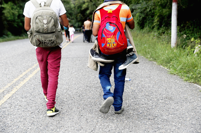 Organización Internacional para la Migración:  “Menores hondureños migran por cuenta propia” 