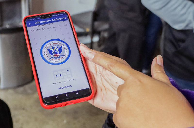 EE.UU ampliará acceso de aplicación para tramitar citas de asilo hasta el sur de México