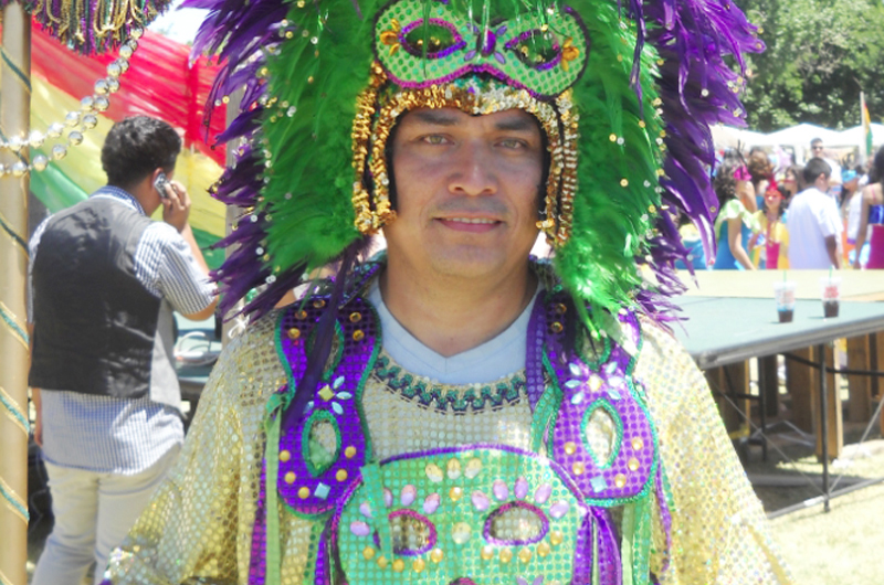 Para el boliviano Freddy Chávez cultura y vida van de la mano