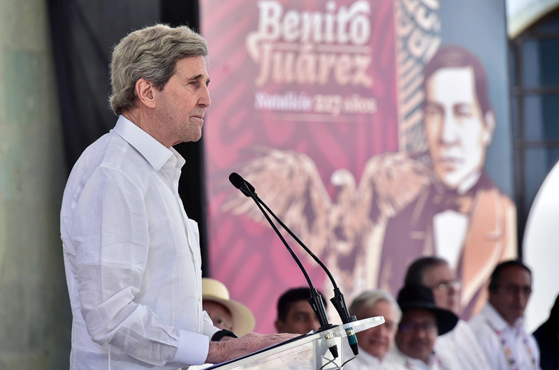 John Kerry destaca “la sabiduría en el liderazgo” de López Obrador
