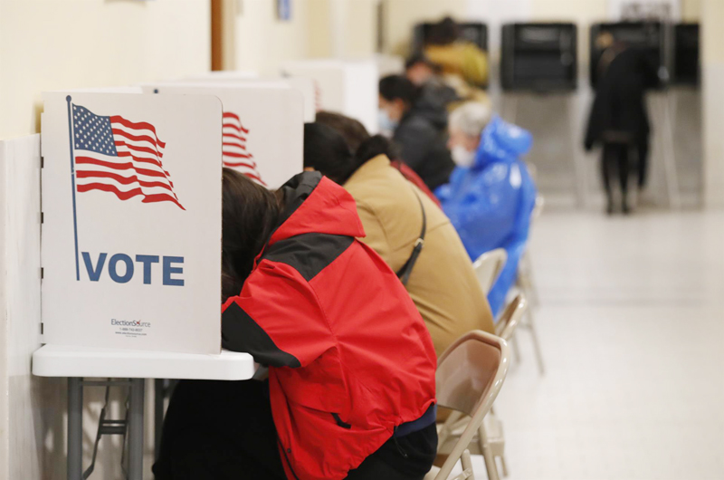 Dos de cada tres latinos Votaron demócrata en los comicios de EE.UU