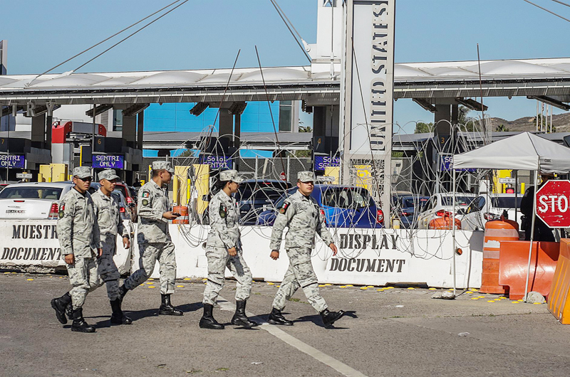 Causa polémica punto de revisión en frontera con Estados Unidos