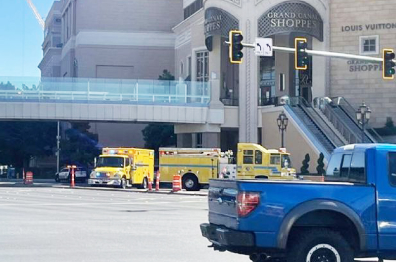Ocho apuñalados frente al hotel Wynn, dos personas fallecidas