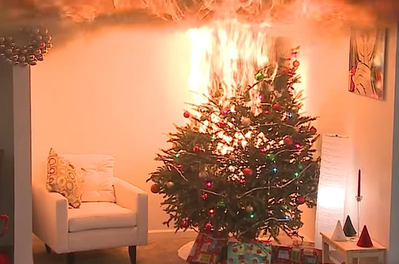 Sugieren medidas para evitar incendios durante las fiestas decembrinas