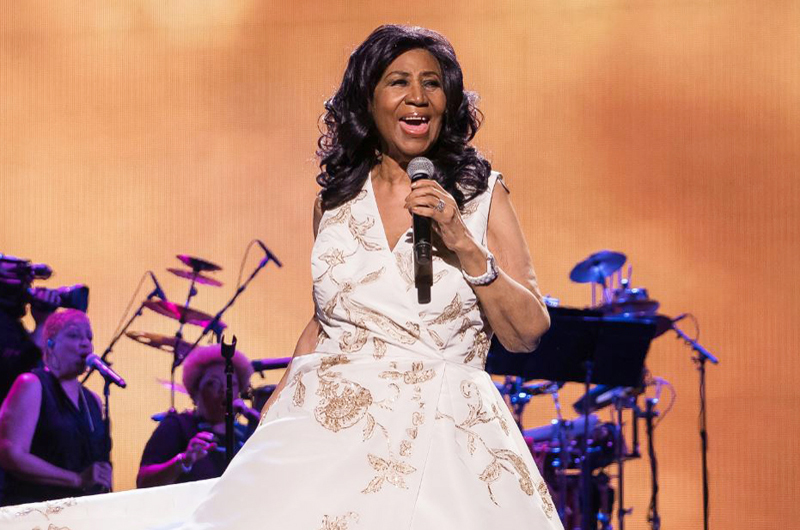 Celebridades lamentan la muerte de Aretha Franklin