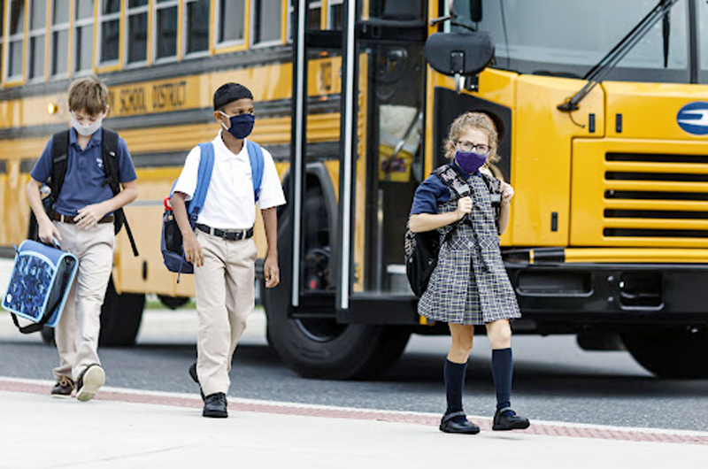 Se exigirá usar mascarillas en los  centros y autobuses del Distrito Escolar