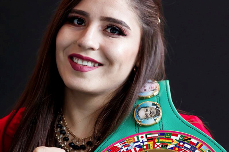 La campeona Yamileth Mercado reta a hombres  