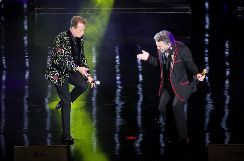 Brillaron Emmanuel y Mijares en el Auditorio Nacional