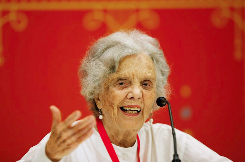 Periodista Elena Poniatowska: “Soy una recepcionista de historias”