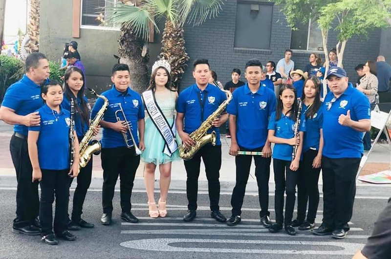 De Loma Larga... Impresionan niños salvadoreños en Carnaval de LV