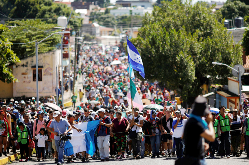 Caravana migrante, desafío  humanitario para México: Arquidiócesis