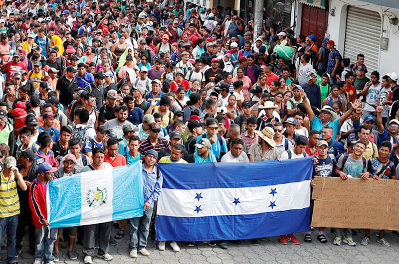 Presidente Donald Trump: Caravana de migrantes es una “invasión” a Estados Unidos