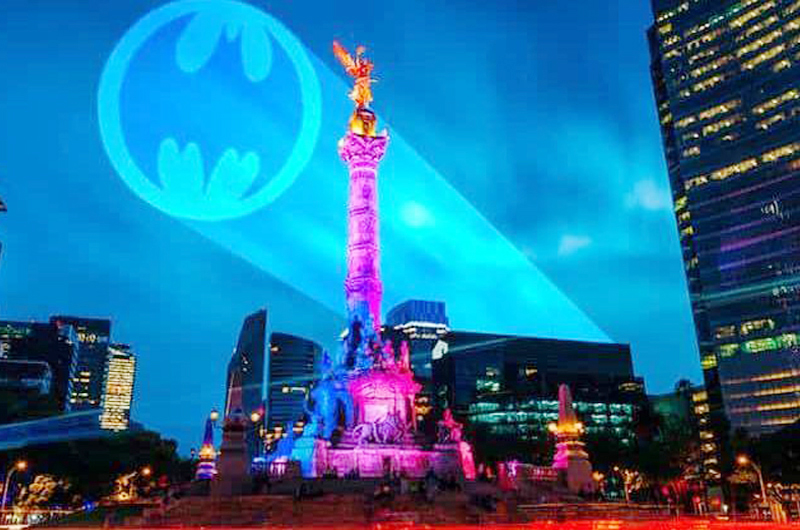 En aniversario de “Batman”, la Ciudad de México emitirá “Batiseñal”