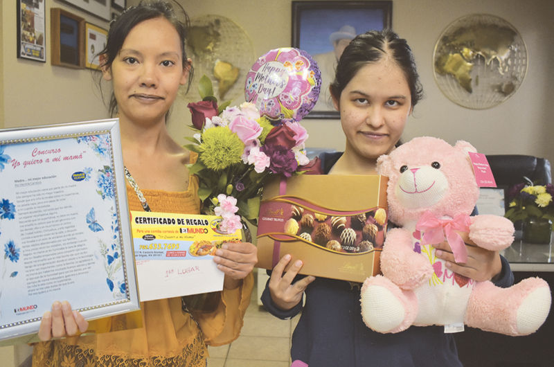 Ganadores del concurso “Yo quiero a mi mamá”