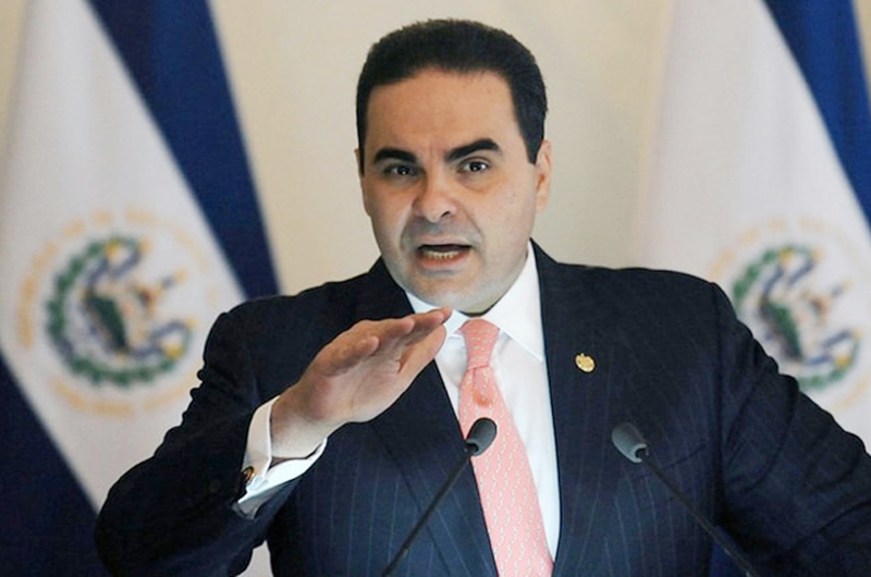 Confirman condena contra expresidente de El Salvador