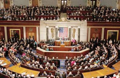 Iniciaron sesiones del 114 Congreso de Estados Unidos
