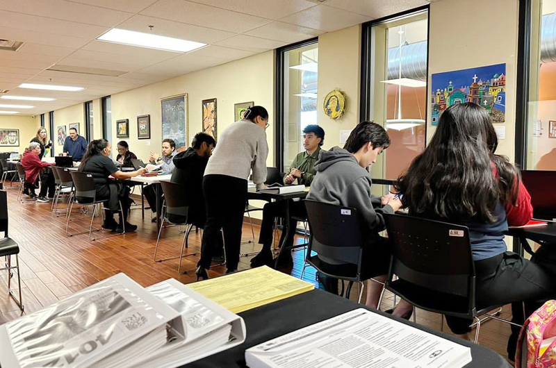 Diferentes actividades en la sede del Consulado General de México