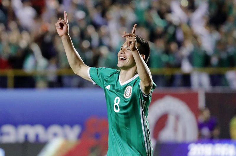 México vence a Costa Rica con gol de Hirving Lozano