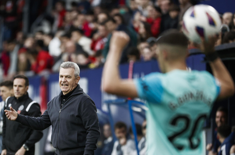 Javier Aguirre: “No hay espacio para la relajación, para nada” 