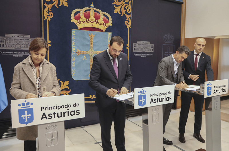 Firman protocolo para impulsar la candidatura de Gijón como sede del Mundial 2030
