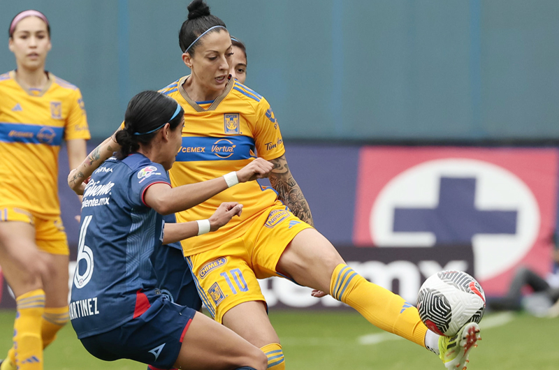 Tigres se mantienen líderes y Katty Martínez como la mejor goleadora del fútbol femenino en México