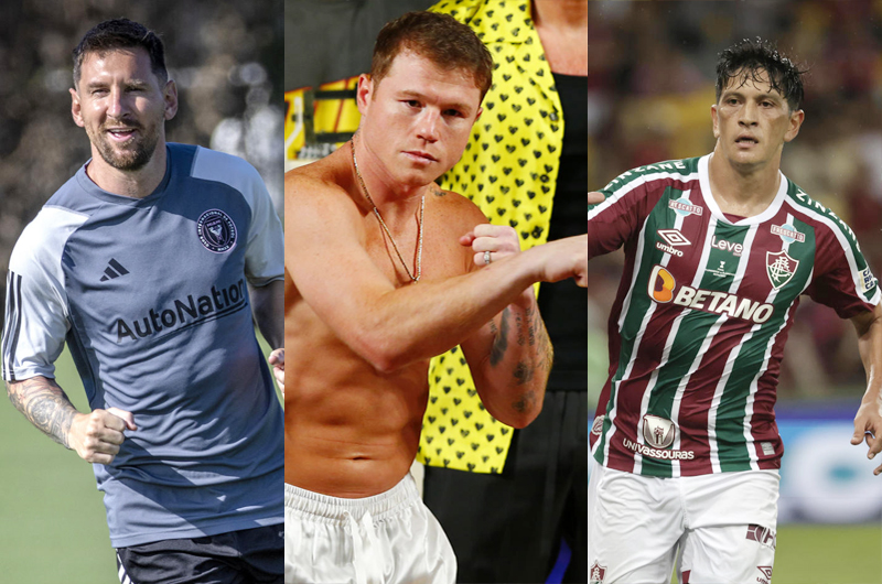 Messi, ‘Canelo’, Brasil, Venezuela, Fluminense, Nuggets y Rangers dieron de qué hablar