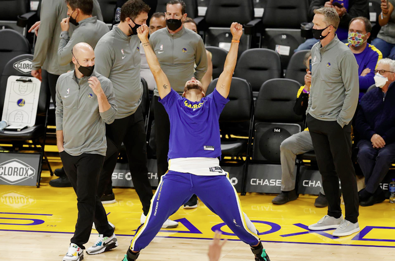 Stephen Curry: “Ha sido un momento especial que recordaré toda mi vida”