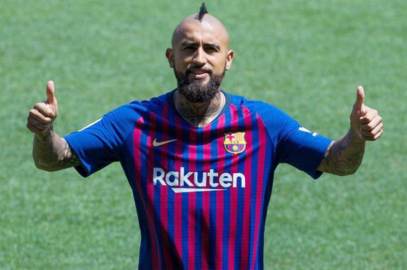 Arturo Vidal se dice feliz por estar en el mejor equipo del mundo