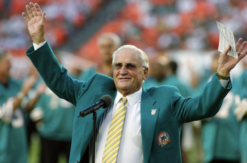 Fallece Don Shula, entrenador que logró temporada perfecta de NFL