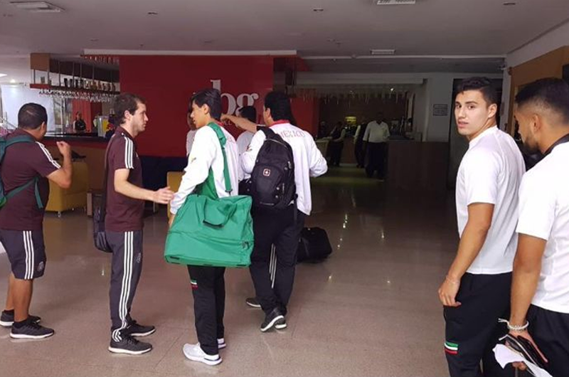 Llega a Colombia segundo contingente de atletas mexicanos
