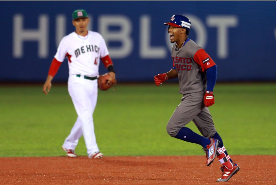 México sufre tercer revés en beisbol de JCC, 1-7 con Puerto Rico