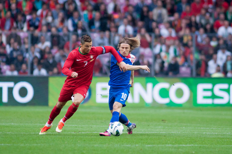 Selecciones de Croacia y Portugal se miden en partido amistoso