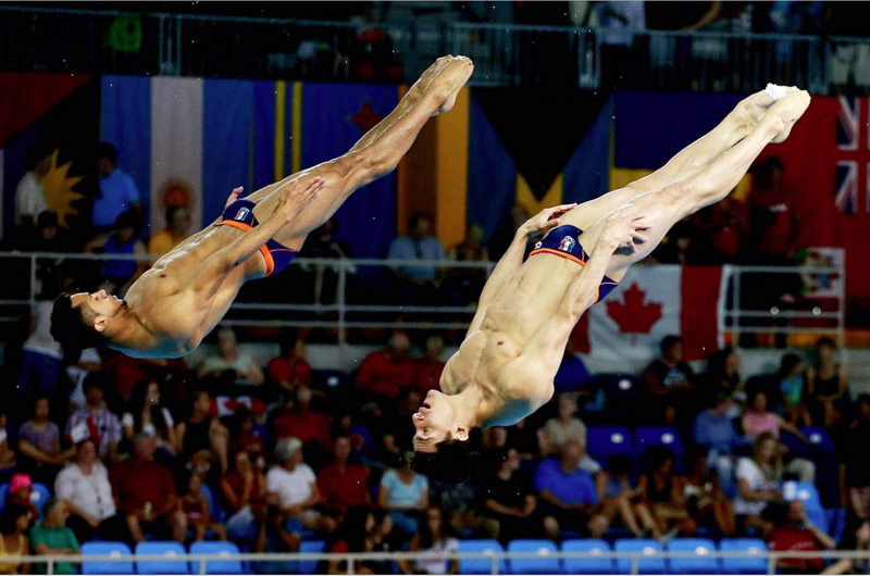 Pacheco y Ocampo dan bronce a México en Copa Mundial de Clavados