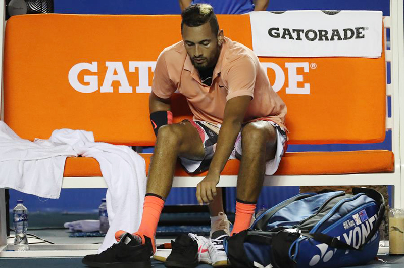 Nick Kyrgios anuncia que no jugará el Abierto de Estados Unidos por el coronavirus