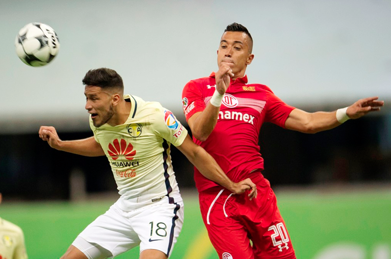 Toluca recibe a América en cuartos de final de ida de la Liga MX