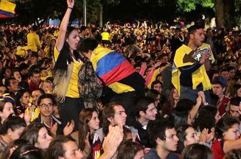 Un muerto y 35 heridos por festejos en Colombia tras triunfo en Rusia