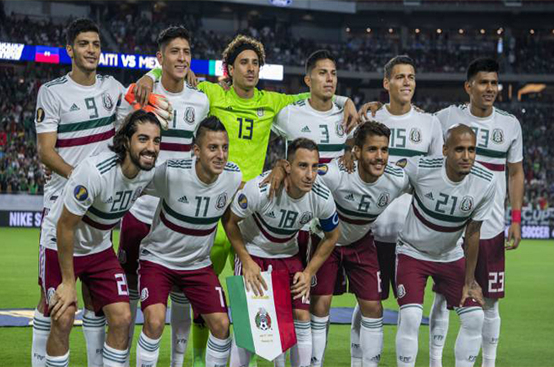 Se concentró la selección mexicana de futbol