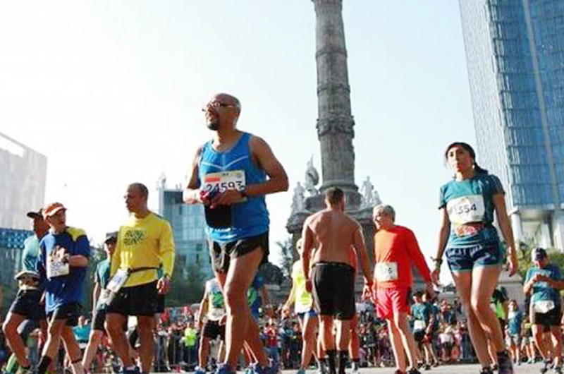 Cuatro mil 200 policías vigilarán Maratón de Ciudad de México