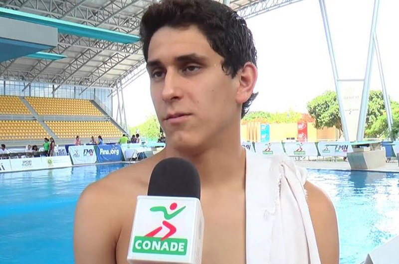 Clavadista Diego Balleza dio otro oro a México en Universiada Mundial