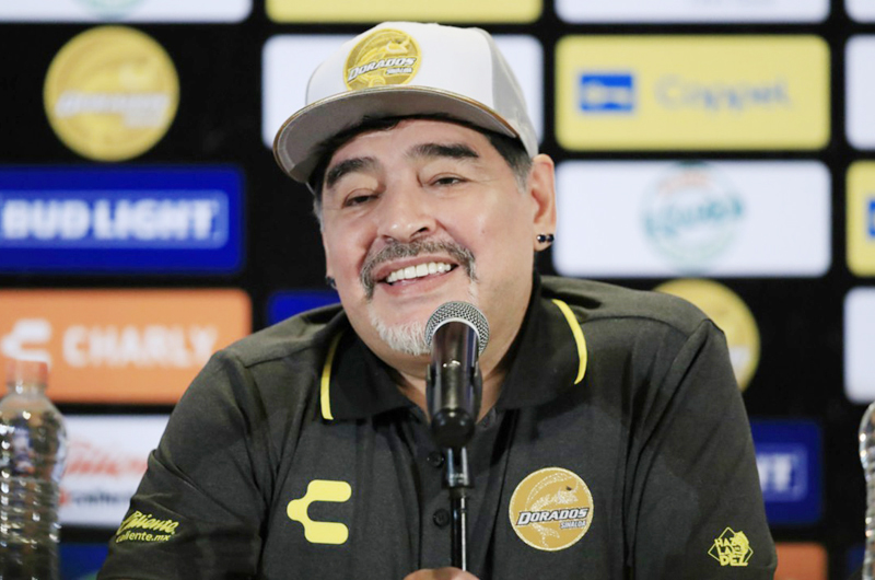 Maradona afirma que toma a Dorados como a “un hijo en brazos”