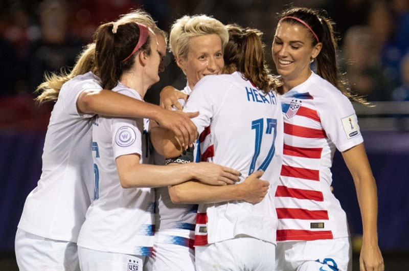 Estados Unidos e Inglaterra van por boleto a la final de Mundial Femenil