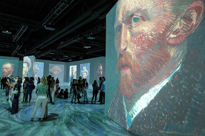 Una exposición en Miami invita a  una inmersión total en Van Gogh