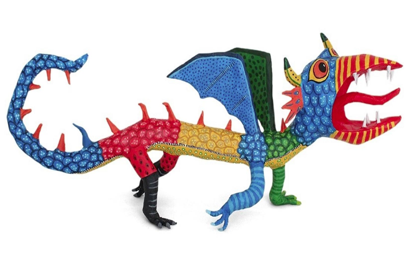 Google ilustra su página con un alebrije del mexicano Pedro Linares López