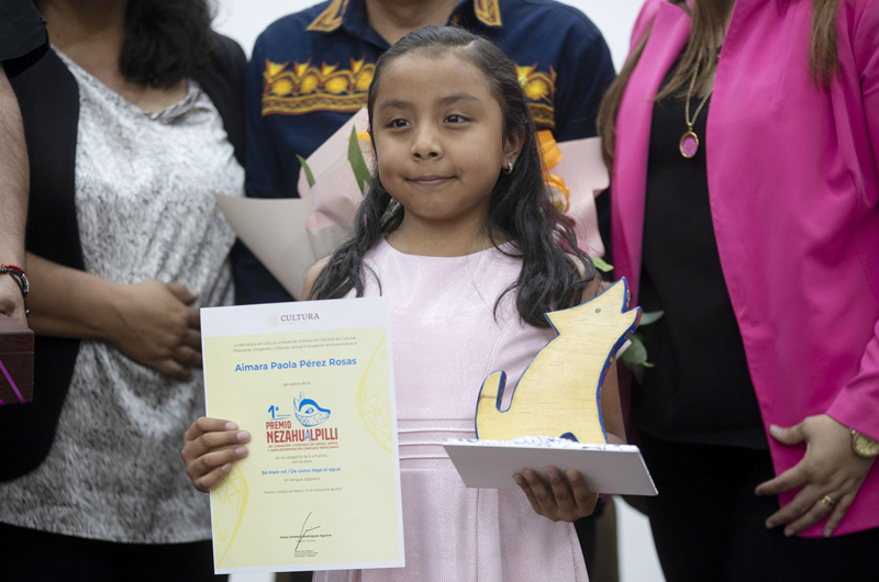 El Premio Nezahualpilli reconoce el poder de la lengua mexicana en la literatura infantil