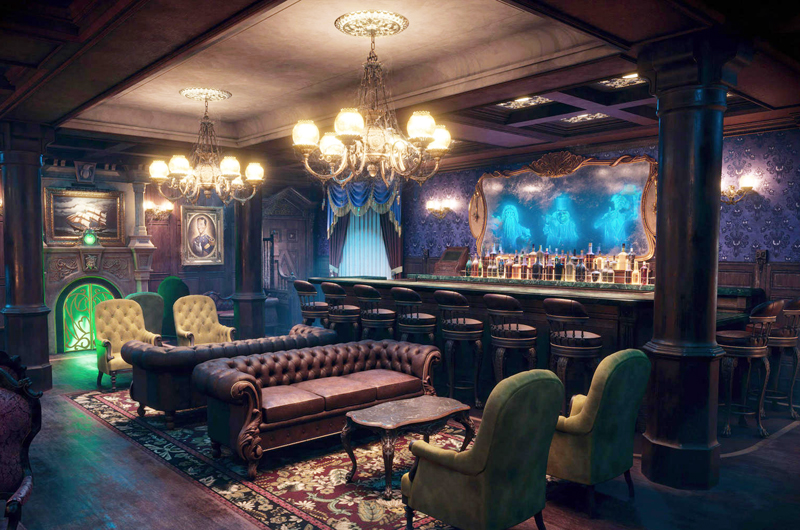 Crucero de Disney embrujará con el primer bar temático inspirado en La Mansión Encantada