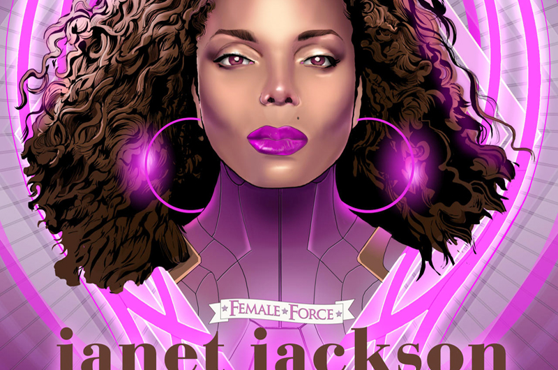 La vida de Janet Jackson se convierte en cómic en coincidencia con su cumpleaños 