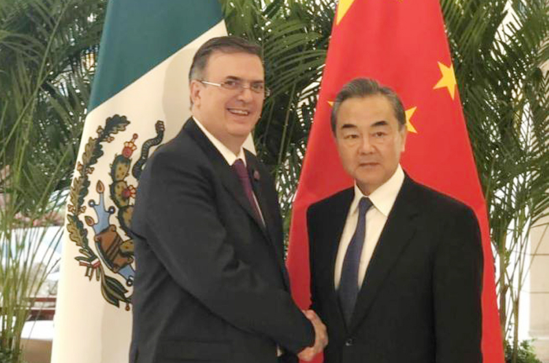 China, país clave en estrategia de diversificación económica: Ebrard